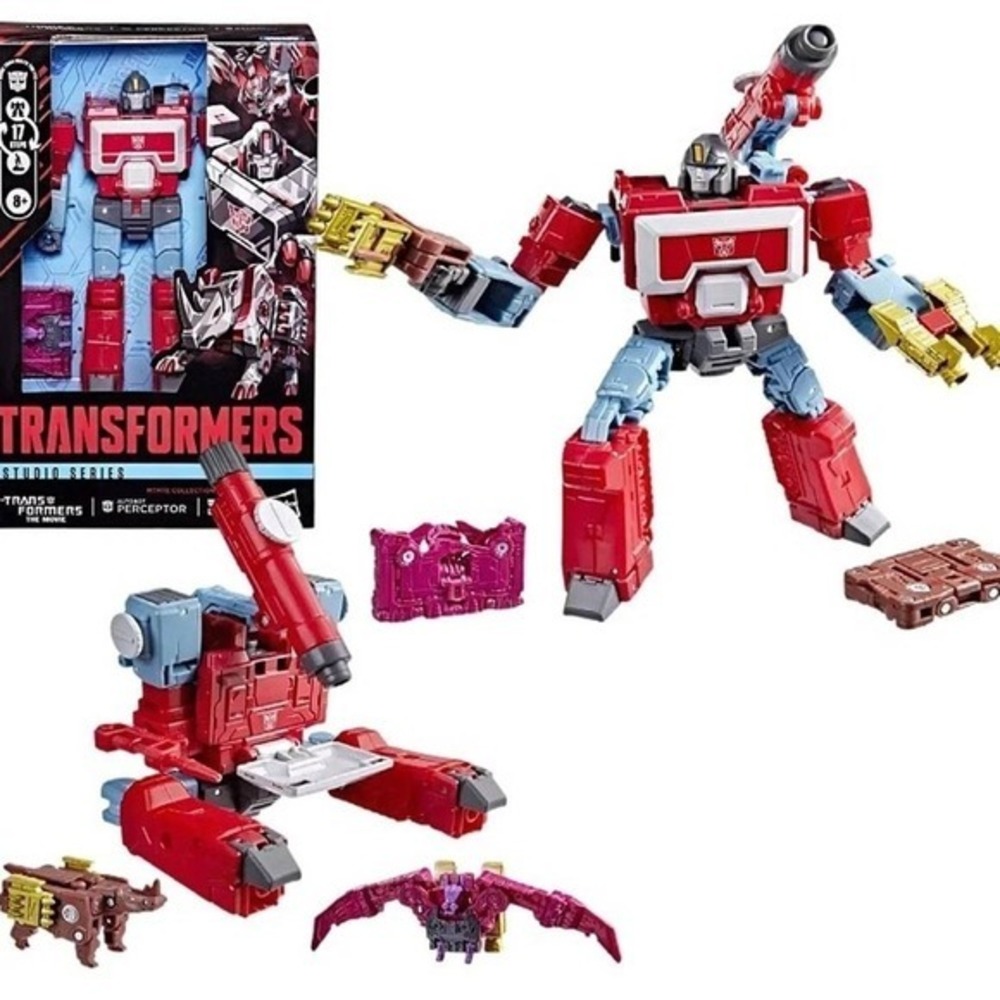 Transformers Studio Series 86 MTMTE Perceptor Ramhorn Ratbat Action Figure G1371